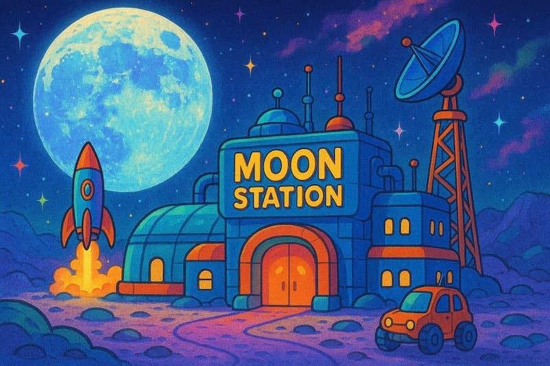 Moondream Station Launch