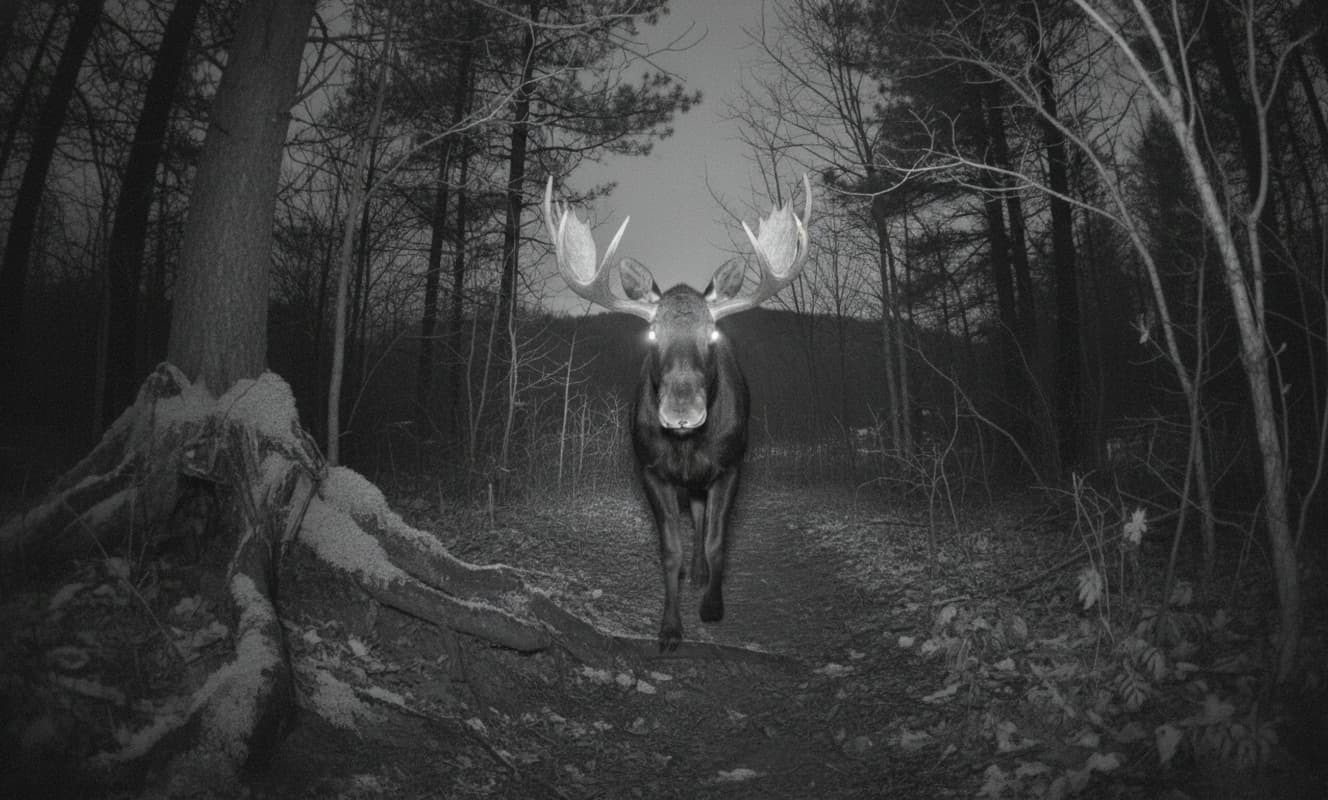 Moose trail camera