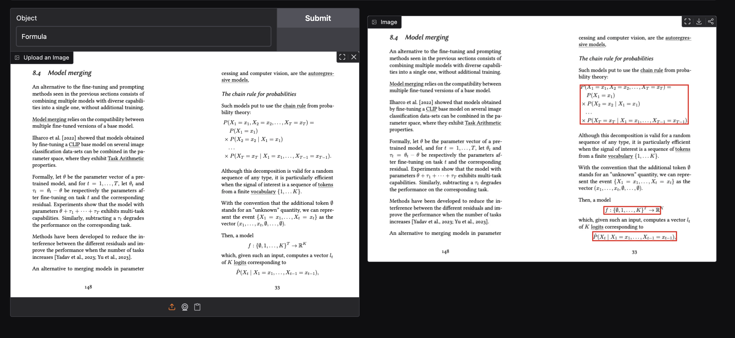Layout understanding example